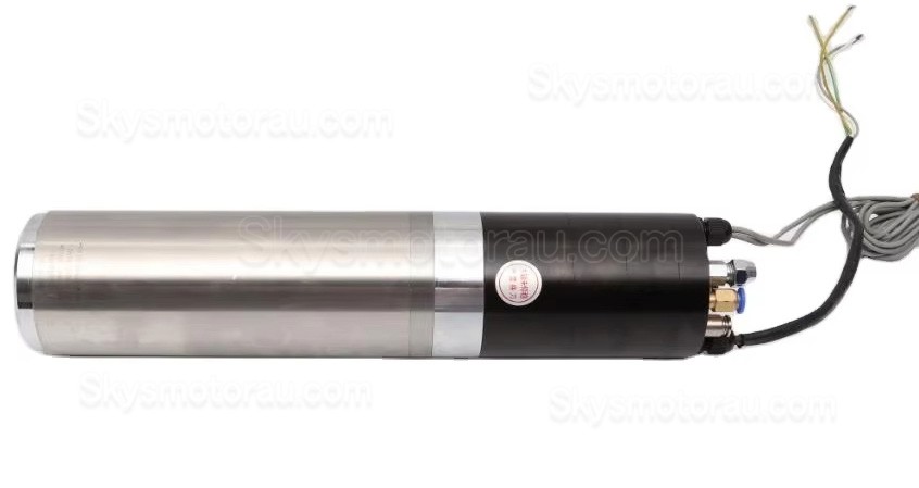 1.5KW 220V/380V Water Cooled ISO20 ATC Spindle Motor JGL-80-1.5K 0.6Nm Automatic Tool Change Spindle Motor